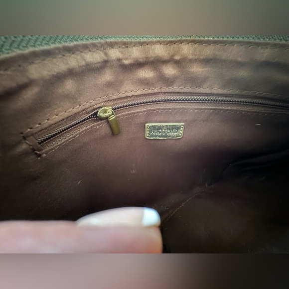 AHDORNED Camo Canvas Skull & Crossbones Canvas Clutch Purse with Metallic Tassel - Picture 5 of 8